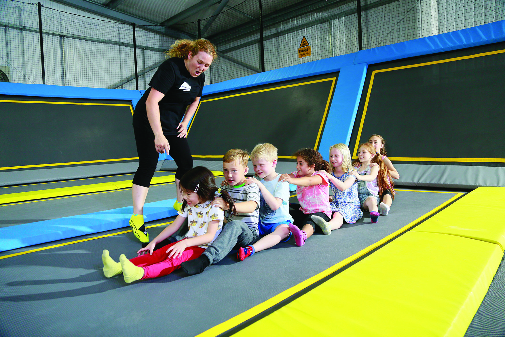 Oxygen Freejumping Kids Party